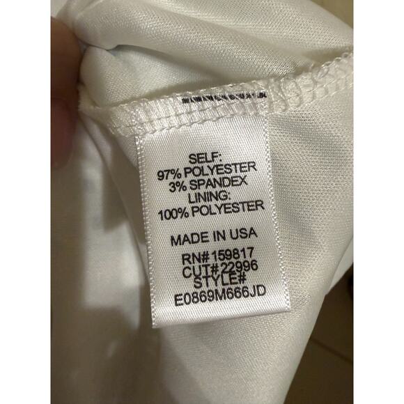 Altar’d State Blue Floral Eyelet Mini Dress Made USA Size XL - Picture 6 of 10